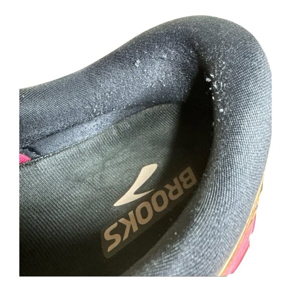 Brooks Women’s Ghost 10 Running Shoes Sz 11 Black/Pink Support Cushion - Picture 9 of 16